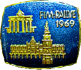 FIM Rallye motorcycle rally badge from Jean-Francois Helias