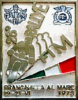 FIM Rallye motorcycle rally badge from Jean-Francois Helias