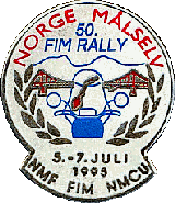 FIM Rallye motorcycle rally badge from Jean-Francois Helias