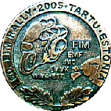 FIM Rallye motorcycle rally badge from Jean-Francois Helias