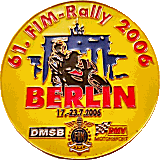FIM Rallye motorcycle rally badge from Jean-Francois Helias