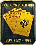 Florida Keys Poker motorcycle run badge from Jean-Francois Helias
