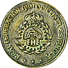 RFME (Spain) motorcycle fed badge from Jean-Francois Helias