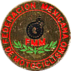 FMM (Mexico) motorcycle fed badge from Jean-Francois Helias
