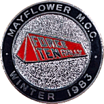 Force Ten motorcycle rally badge from Jean-Francois Helias