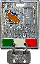 Fossano motorcycle rally badge from Jean-Francois Helias