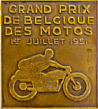 Francorchamps GP motorcycle race badge from Jean-Francois Helias