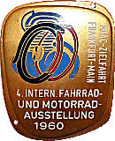 Frankfurt motorcycle show badge from Jean-Francois Helias