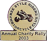 Free Style Riders motorcycle rally badge from Jean-Francois Helias