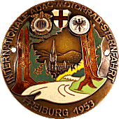 Freiburg motorcycle rally badge from Jean-Francois Helias