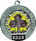 Frozen Nuts motorcycle rally badge from Ted Trett