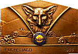 Fuchsjagd Osterreichischer TC motorcycle rally badge from Jean-Francois Helias