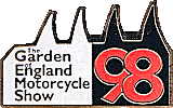 BMF GEMS motorcycle show badge from Jean-Francois Helias