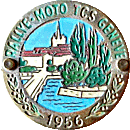 Geneve motorcycle rally badge from Jean-Francois Helias