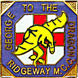 George To The Dragon motorcycle rally badge from Jean-Francois Helias