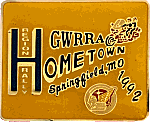Gold Wing Hometown Springfield motorcycle run badge from Jean-Francois Helias