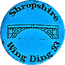 Gold Wing Shropshire motorcycle rally badge from Jean-Francois Helias