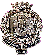 Goodwood Festival of Speed motorcycle show badge from Jean-Francois Helias
