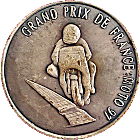 GP de France motorcycle race badge from Jean-Francois Helias