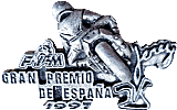 GP Spain motorcycle race badge from Jean-Francois Helias
