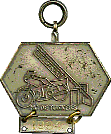 Grenzland motorcycle rally badge from Hans Veenendaal