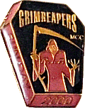 Grim Reapers motorcycle rally badge from Jean-Francois Helias