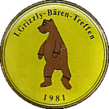 Grizzly Baren motorcycle rally badge from Hans Veenendaal