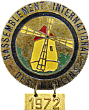 Gueret motorcycle rally badge from Jean-Francois Helias