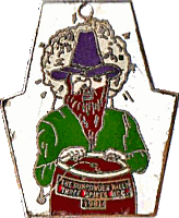 Gunpowder motorcycle rally badge from Phil Drackley