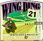 GWRRA motorcycle run badge from Jean-Francois Helias