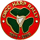 Harp motorcycle rally badge from Keith  Williams