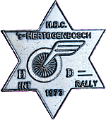 HD Den Bosch motorcycle rally badge from Jean-Francois Helias