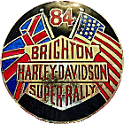 HD Super motorcycle rally badge from Jean-Francois Helias