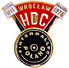 HD Wolsztyn Wroclaw motorcycle rally badge from Jean-Francois Helias