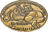 Heinkel motorcycle rally badge from Jean-Francois Helias