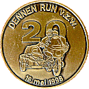 Herentals Dennen motorcycle run badge from Jean-Francois Helias