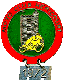 Hericourt motorcycle rally badge from Jean-Francois Helias