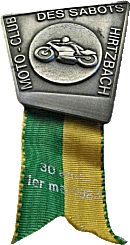 Hirtzbach motorcycle rally badge from Jean-Francois Helias