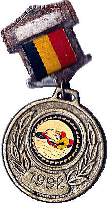 Hoeselt motorcycle rally badge from Paul Bartholomew