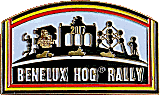 HOG Benelux motorcycle rally badge from Jean-Francois Helias