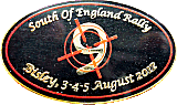 HOG South Of England motorcycle rally badge from Jean-Francois Helias