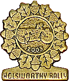 Holsworthy motorcycle rally badge from Jean-Francois Helias