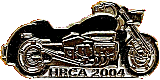 Honda Hoot motorcycle run badge from Jean-Francois Helias