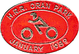 HRR motorcycle race badge from Jean-Francois Helias