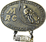Hunsruck motorcycle rally badge from Jean-Francois Helias
