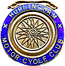 Hurlingham MCC motorcycle club badge from Jean-Francois Helias