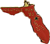 Ice Cycle motorcycle run badge from Jean-Francois Helias