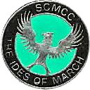 Ides Of March motorcycle rally badge from Ted Trett