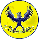 Ides Of March motorcycle rally badge from Ted Trett