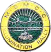 Illumination motorcycle rally badge from Bernie Thorpe